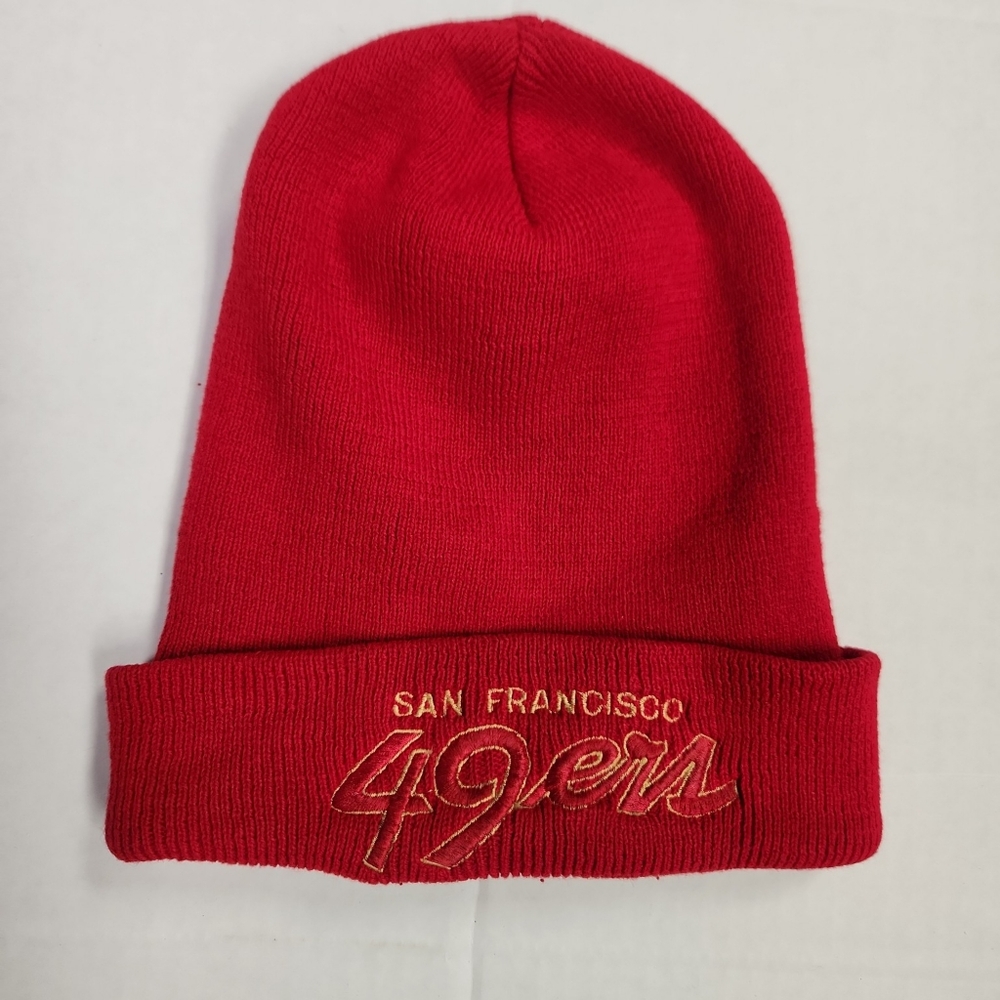 Vintage San Francisco 49ers Script Beanie Rare